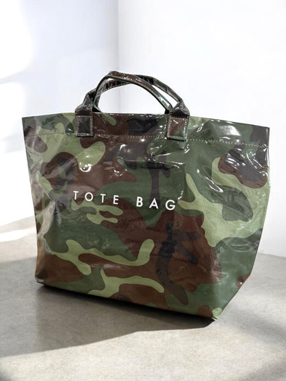 The Everyday Camo PVC Tote Bag