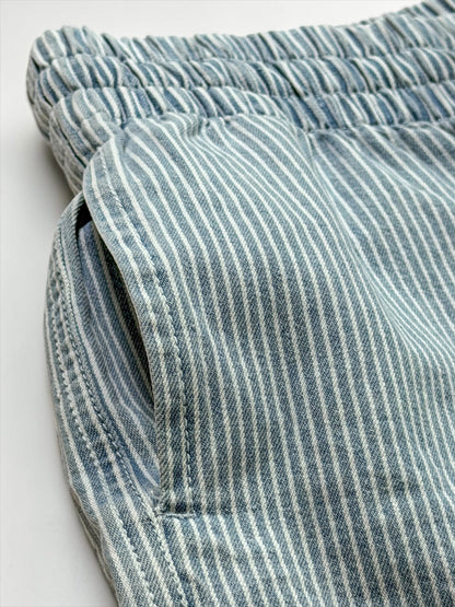 Sky Blue Casual Denim Shorts