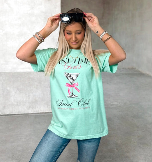 Girl's Club Tini Time Graphic Top