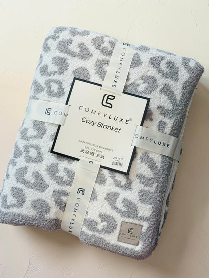 Leopard Luxe Throw Blanket