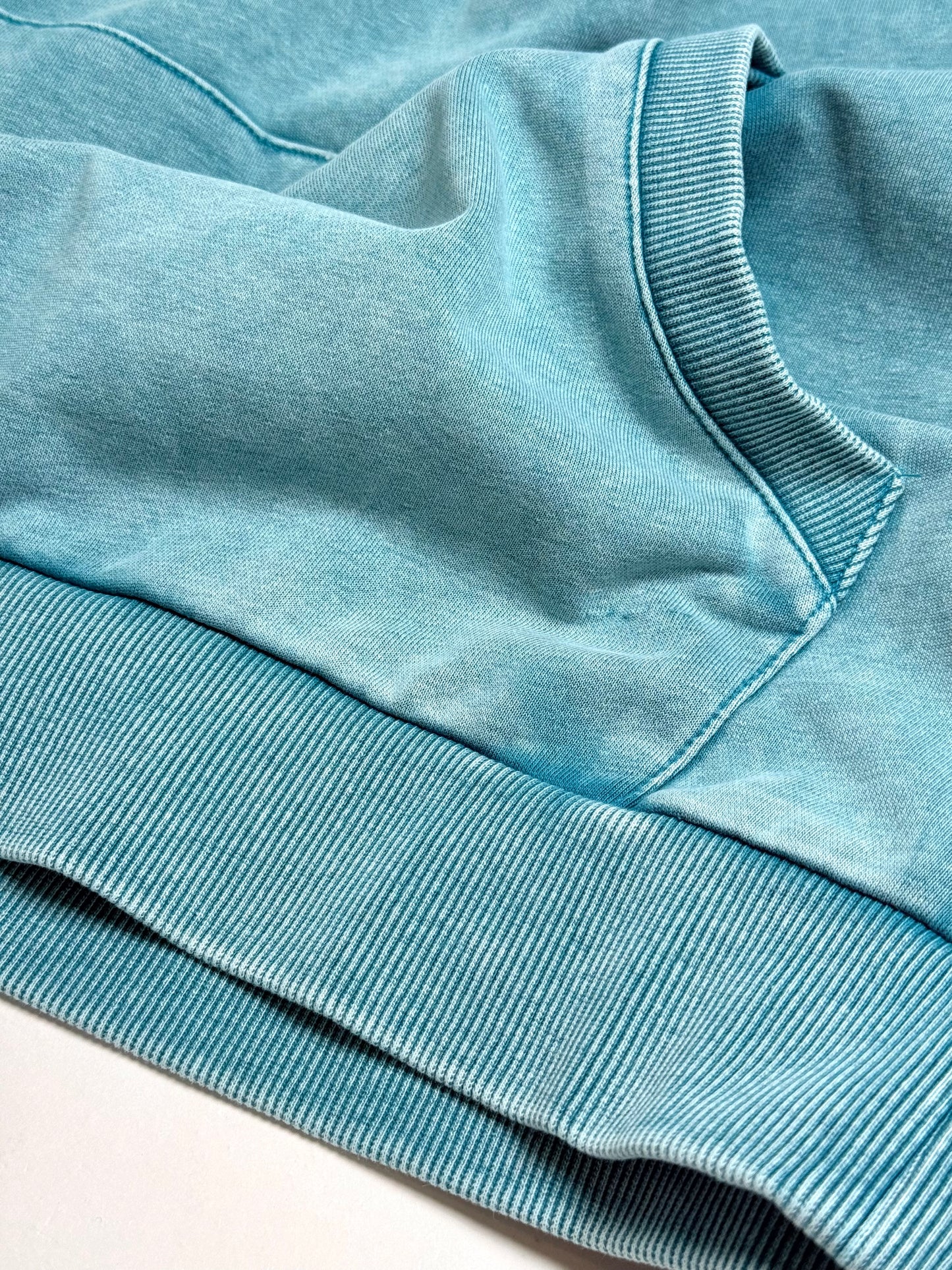 Laidback Half Zip Pullover Top