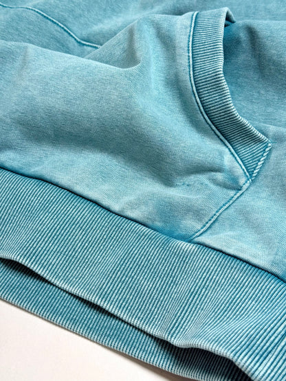 Laidback Half Zip Pullover Top