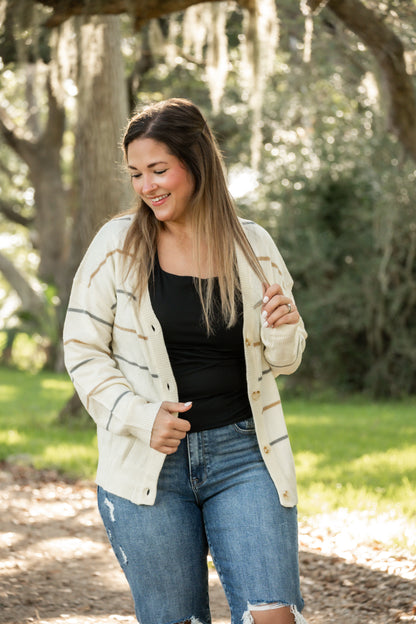 Color Me Cozy Cardigan Top