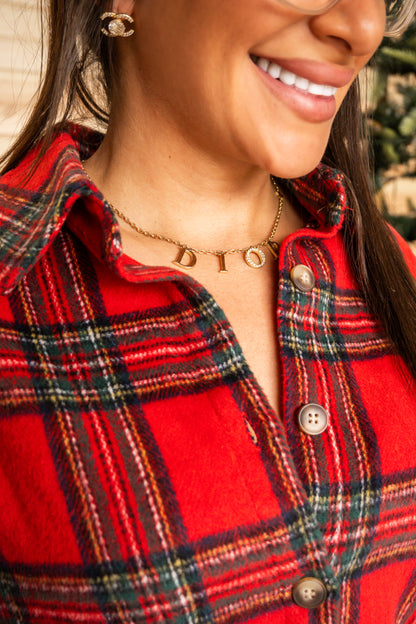 Ruby Check Flannel Shirt