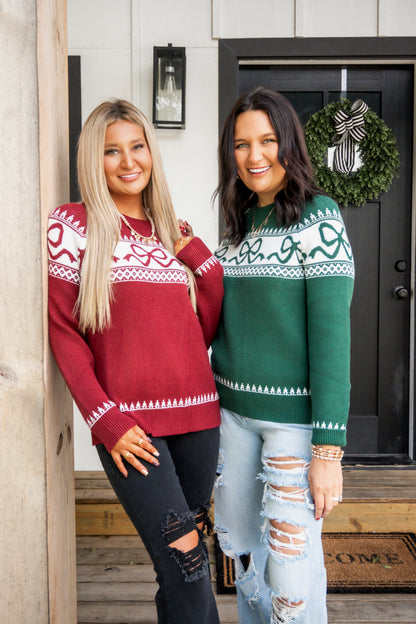 Wrapped In Warmth Knit Sweater