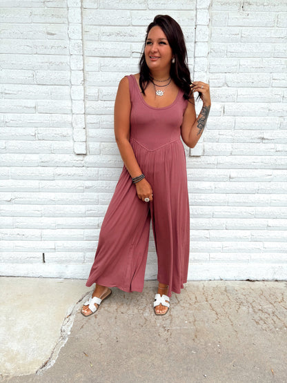 Travel The World Wide-Leg Jumpsuit