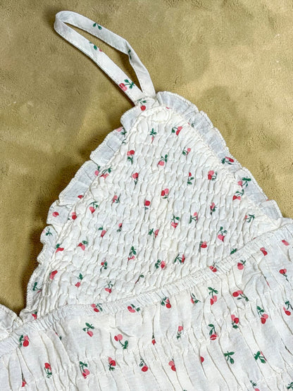 Berry Bliss Smocked Tank Top