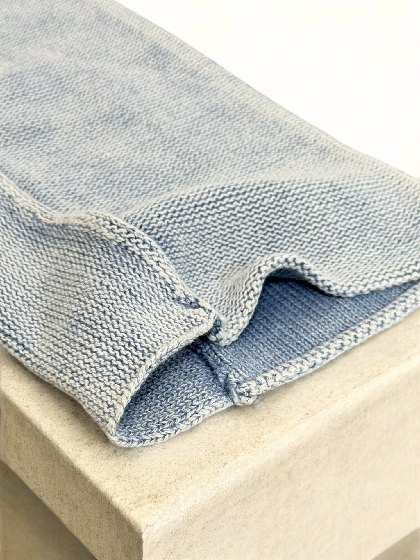 The Washed Cloud Knit Sweater Top