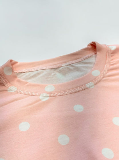Pink Sprinkle Polka Dot Set