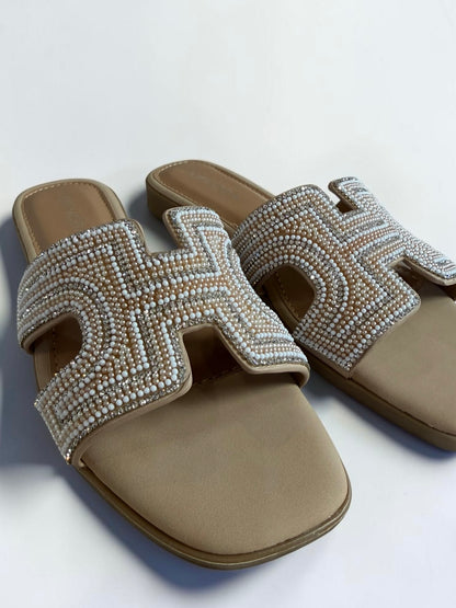 Lovely Louise Beaded Sandals