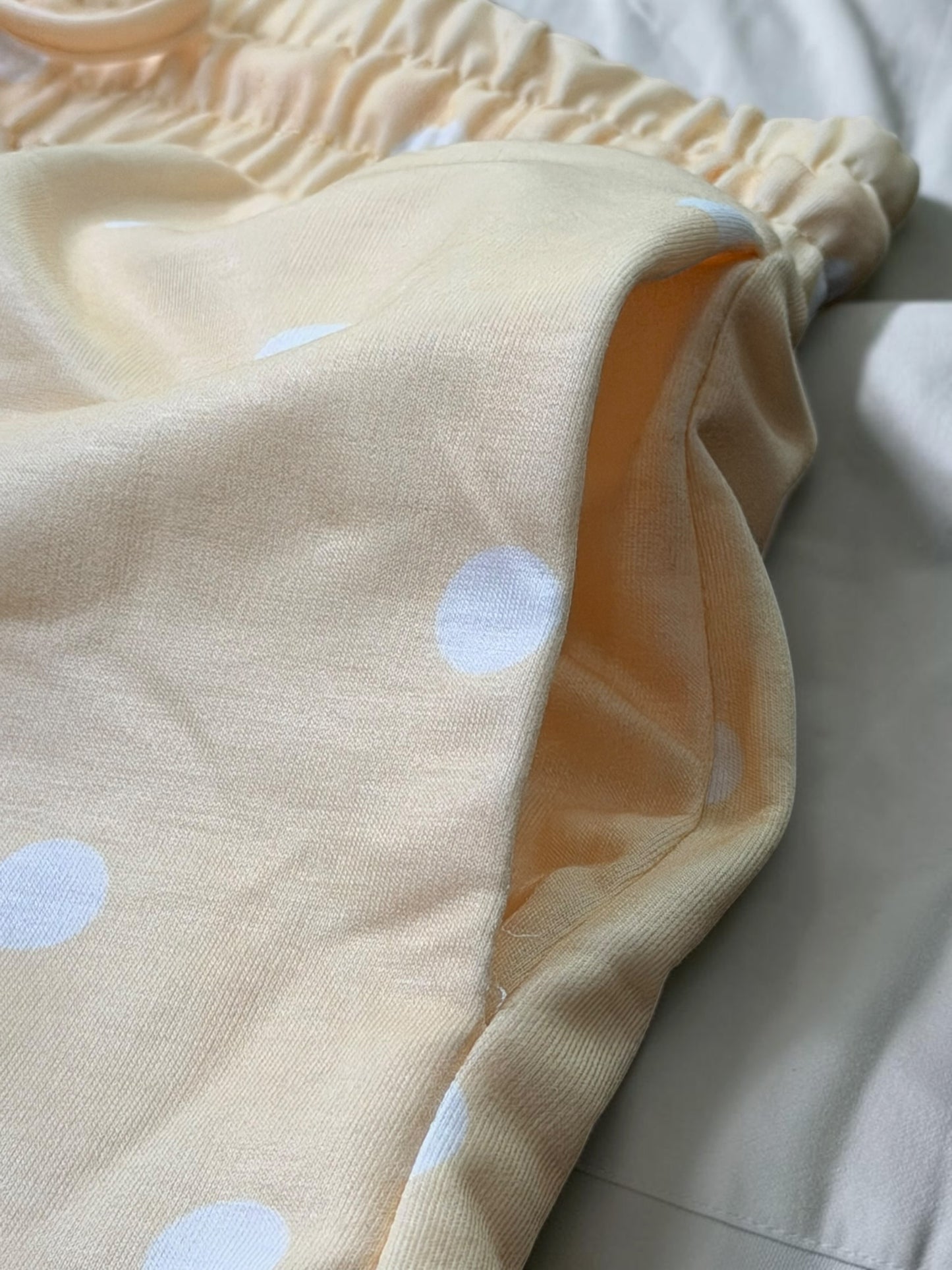 Lemon Pop Polka Dot Set