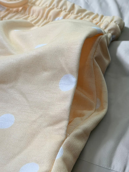Lemon Pop Polka Dot Set