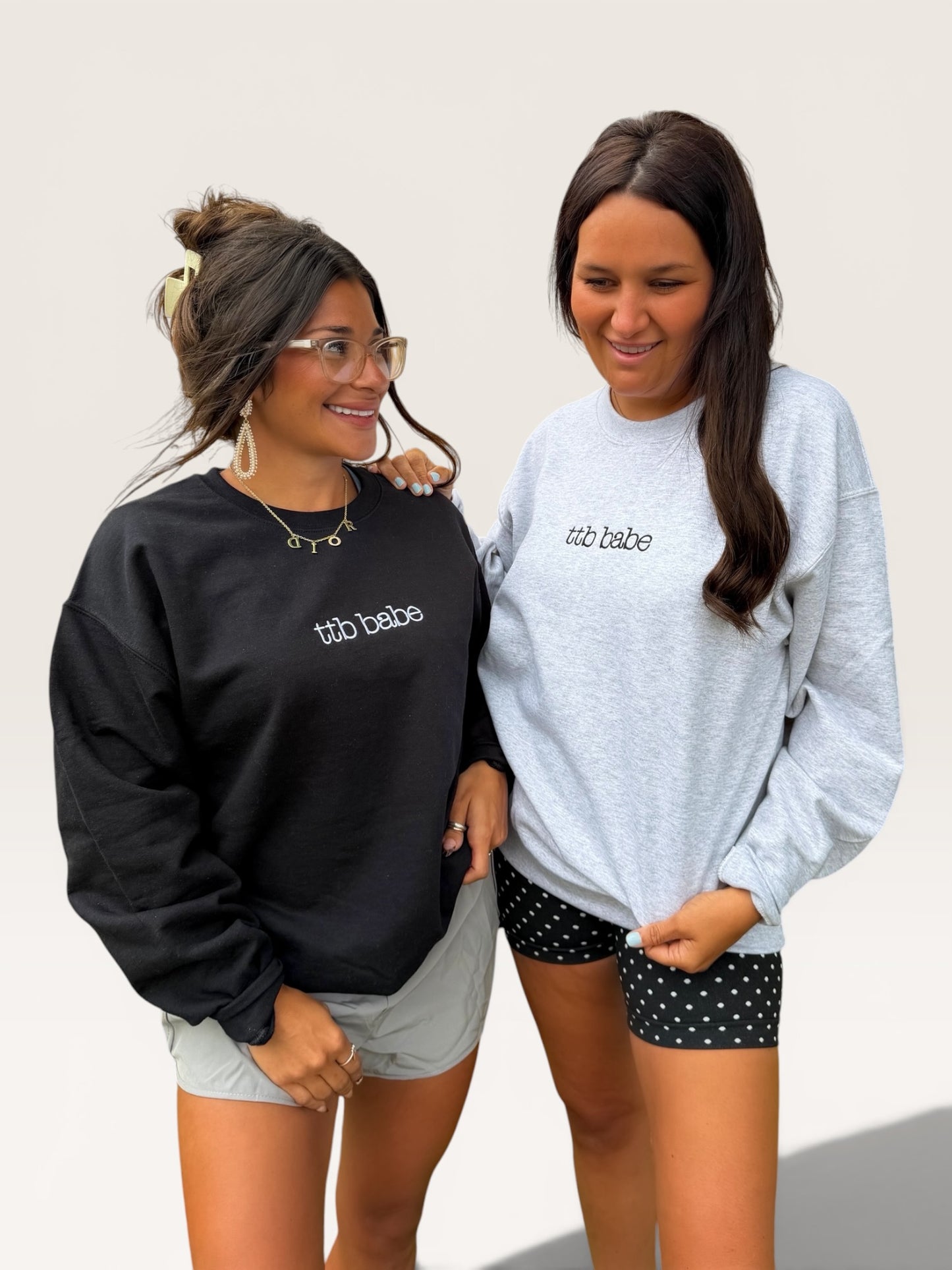 TTB Babe Embroidered Crewneck
