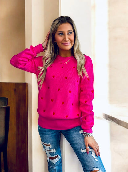 Heartfelt Embrace Sweater Top