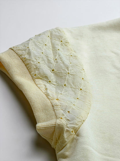 Sunny Eyelet Short Sleeve Set