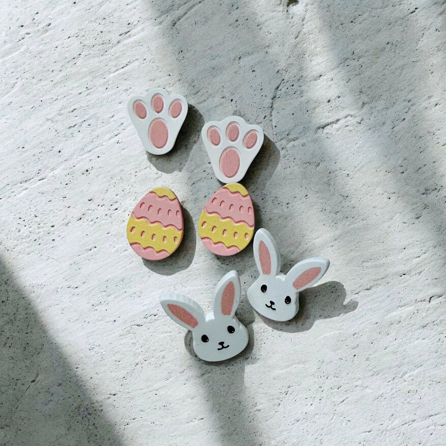 Simple Easter Trio Earring Set