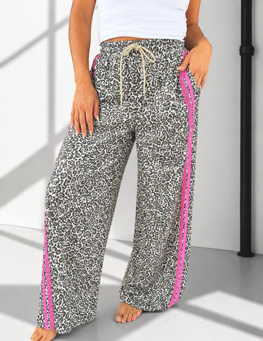 Wildcat Stripe Drawstring Pants
