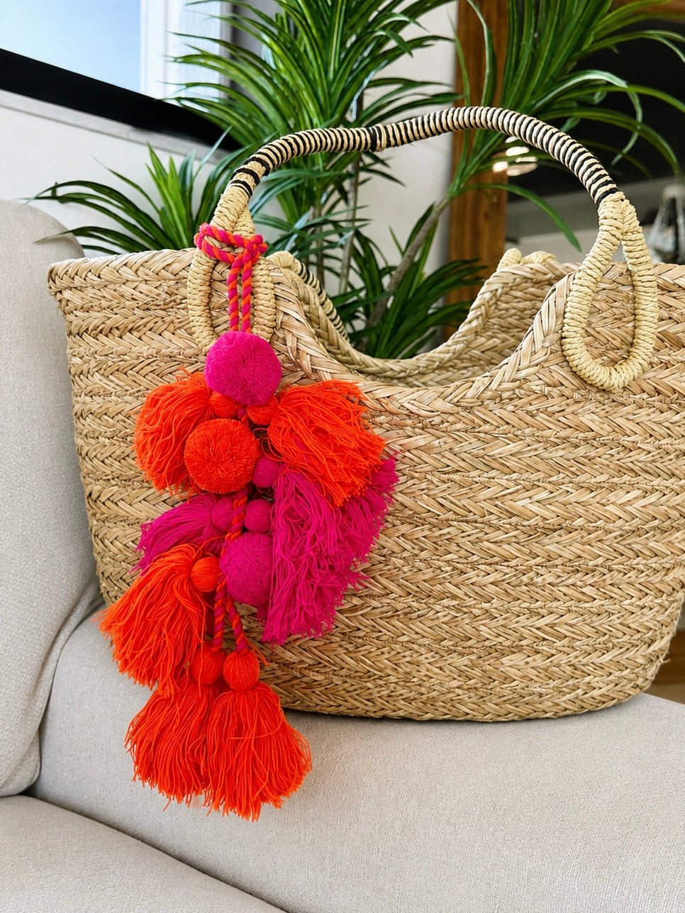 Cozy Pom-Pom Yarn Charm