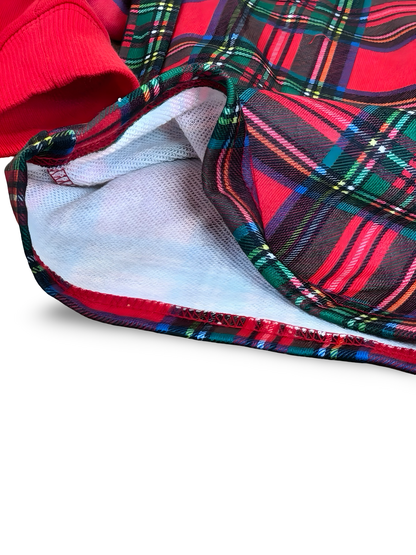 Mama's Merry Plaid Pajama Set