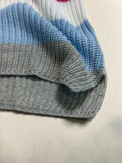 Easy Flow Striped Knit Top