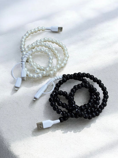 3-in-1 Beaded Charger Cord