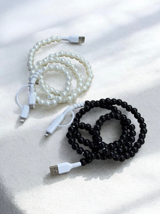 3-in-1 Beaded Charger Cord