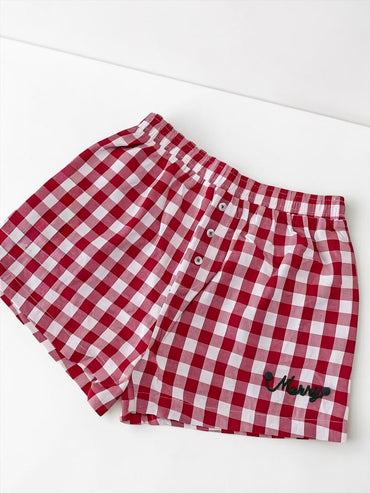 Unwrap Me Red Boxer Shorts