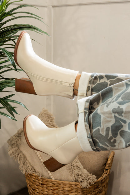 Mila Round Toe Booties