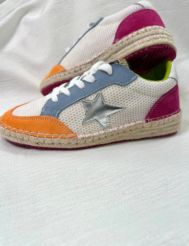 Ocean Breeze Colorful Vintage Havana Shoes