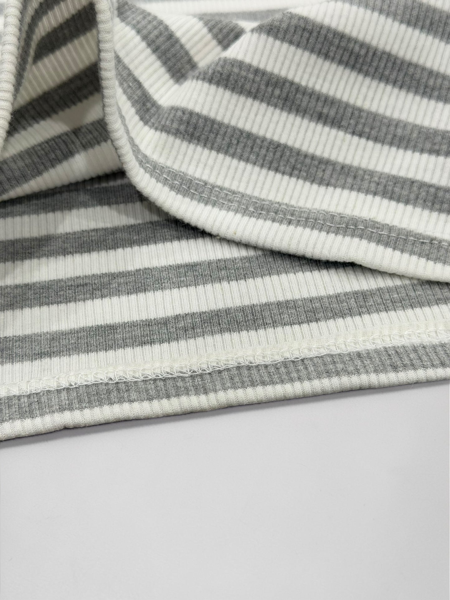 Shells And Stripes Fitted Top