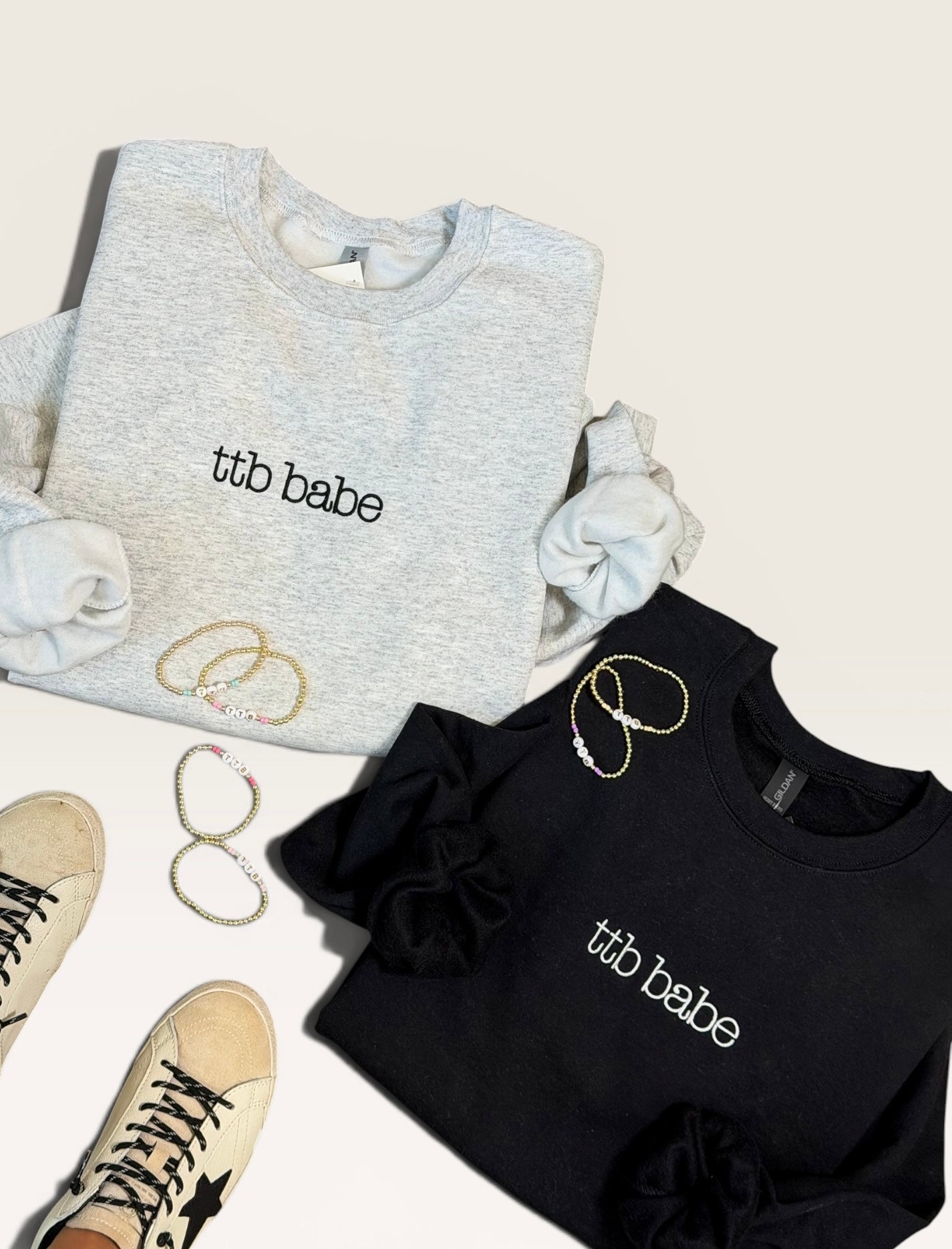 TTB Babe Embroidered Crewneck