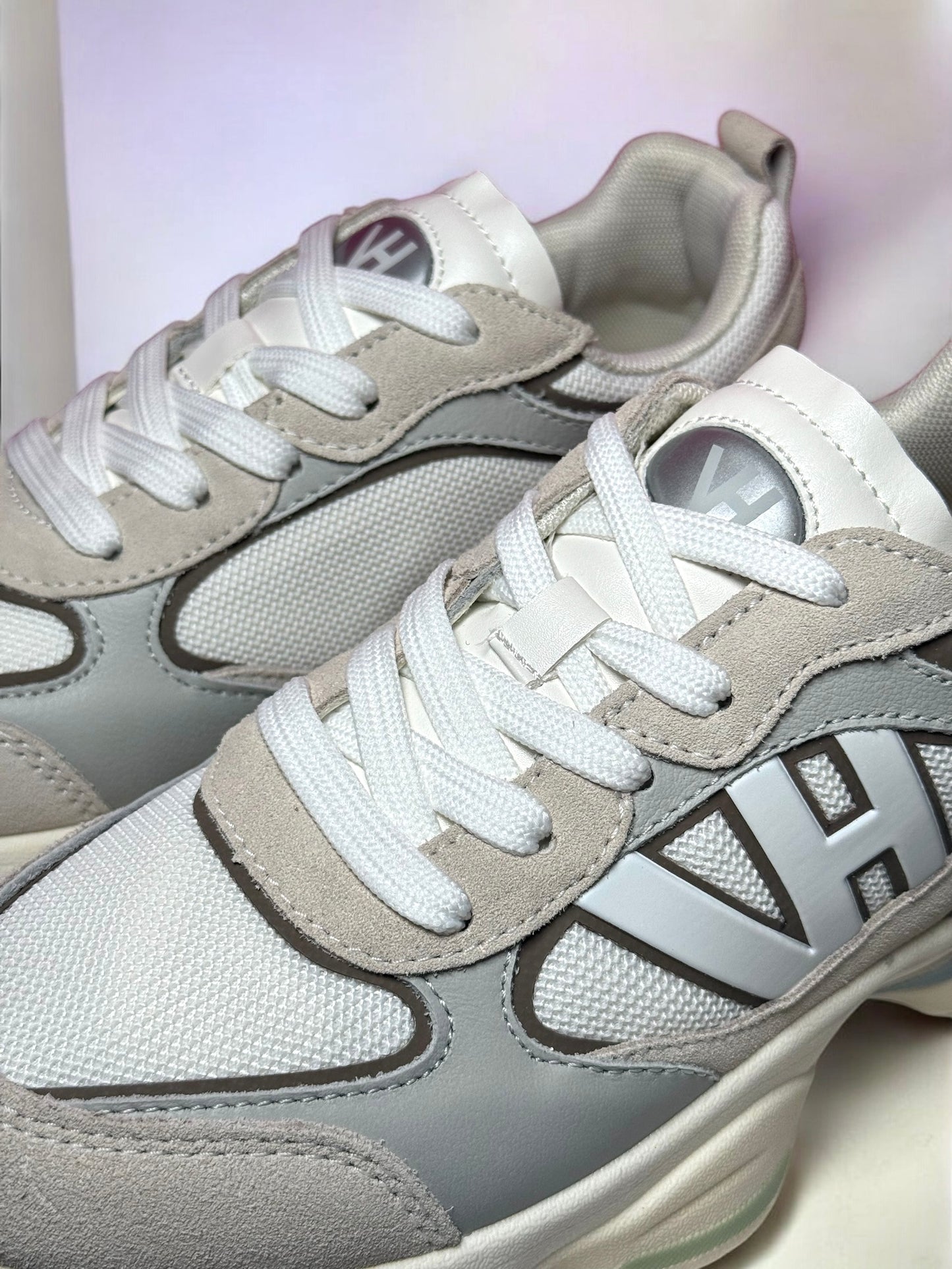 Dash Grey Pop Running Sneakers