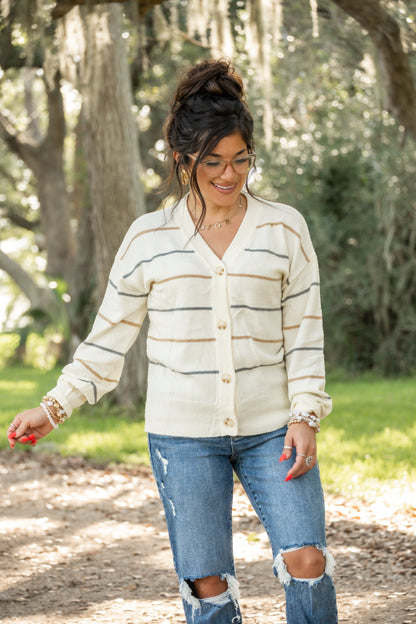 Color Me Cozy Cardigan Top
