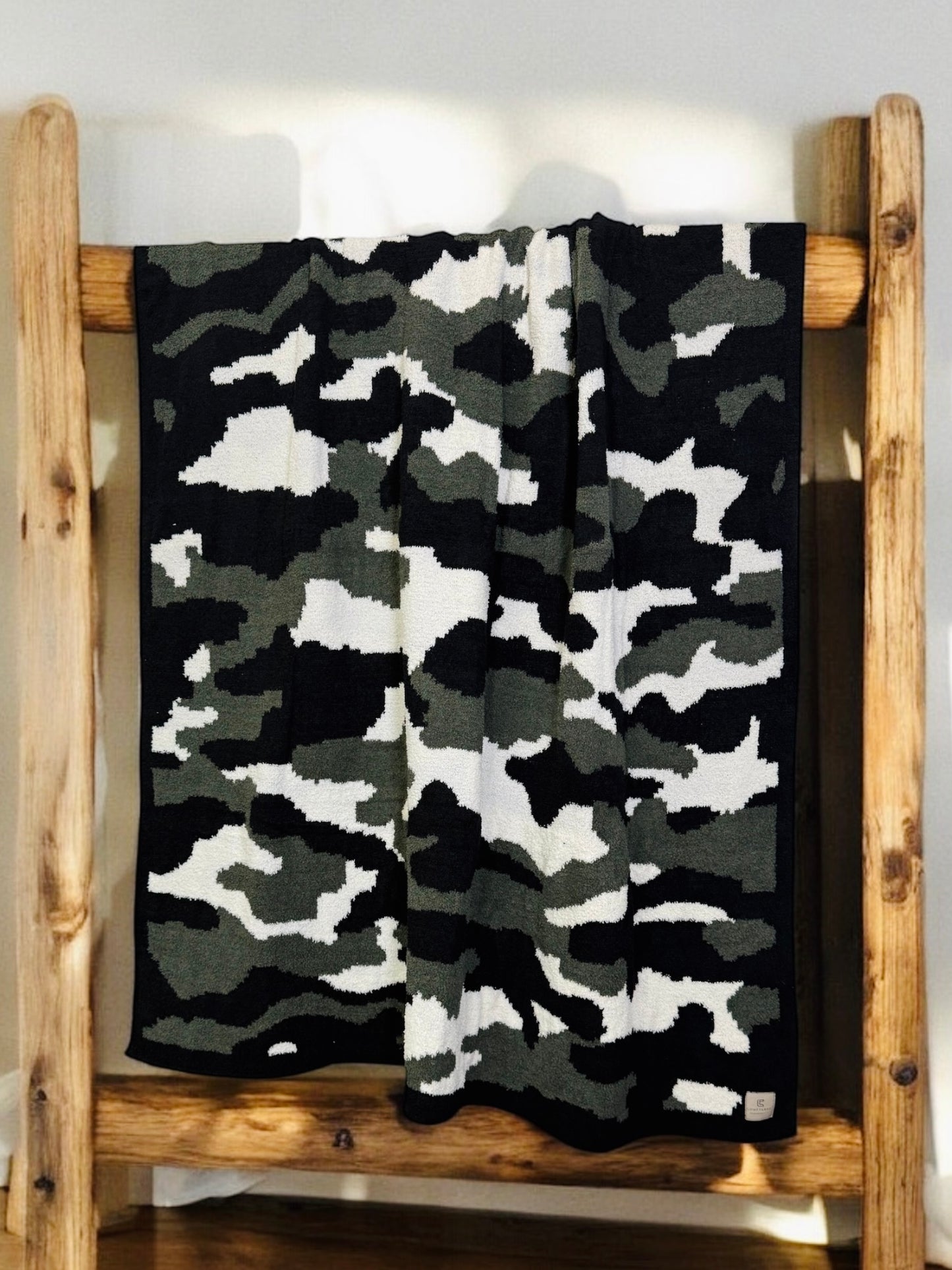 Under Cover Camo Throw Blanket