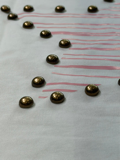 Star Studded Jersey Tee Top