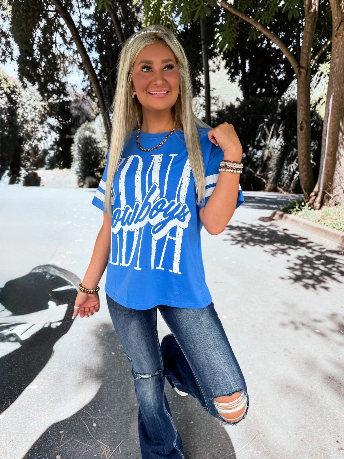 Edna Cowboys Varsity Graphic Tshirt