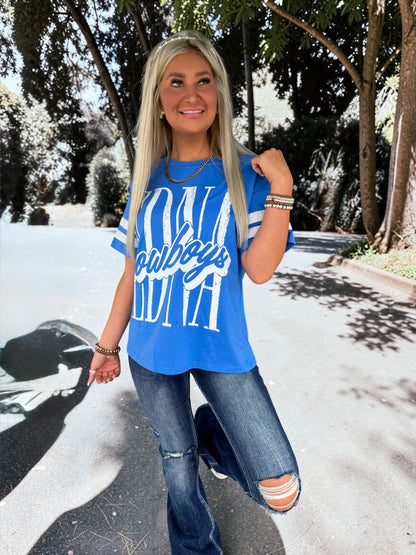 Edna Cowboys Varsity Graphic Tshirt