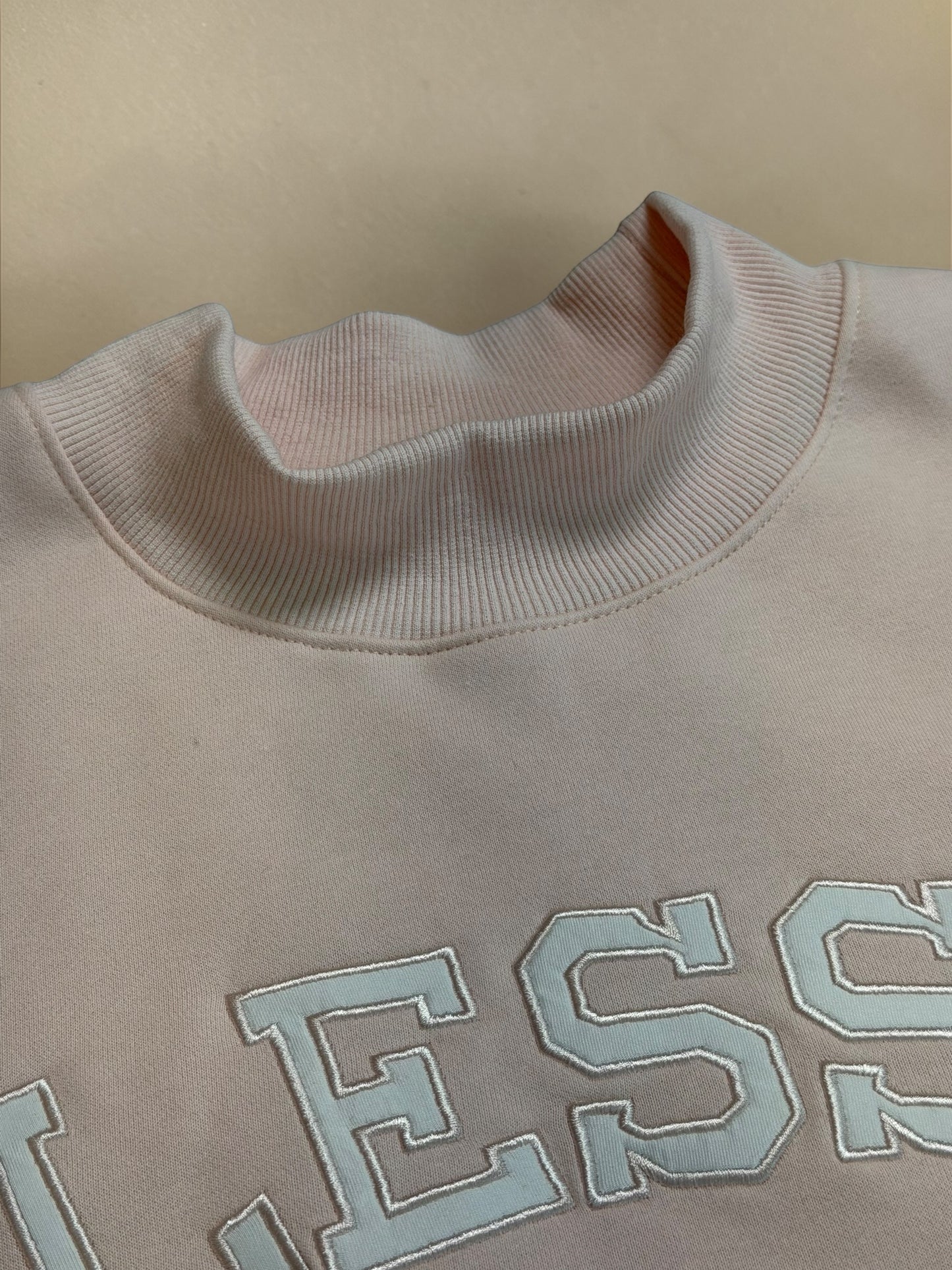 BLESSED Mock Neck Sweatshirt