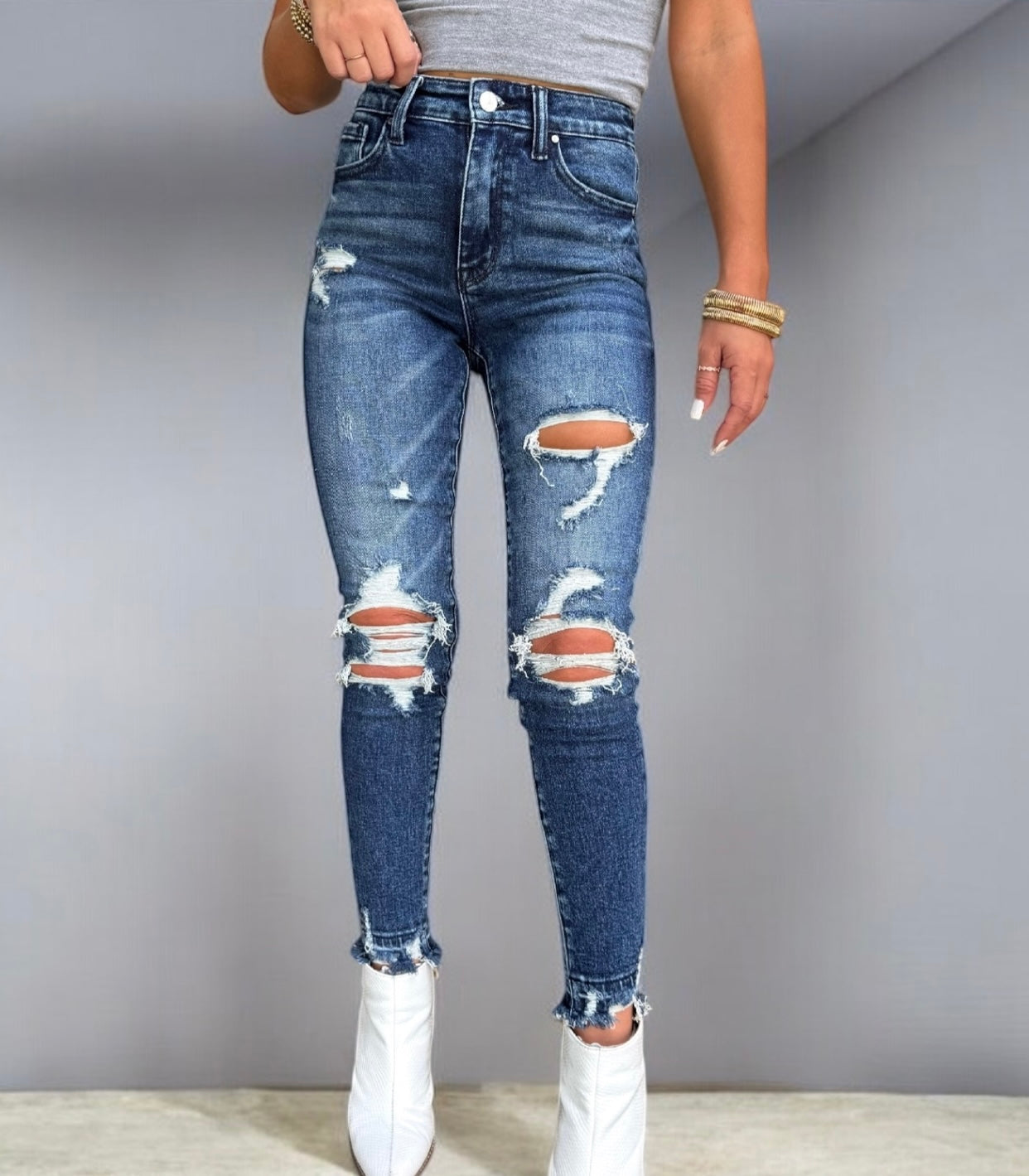 Peyton High Rise Skinny Jean