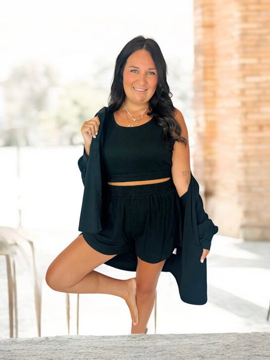 Midnight Mood Three Piece Lounge Set