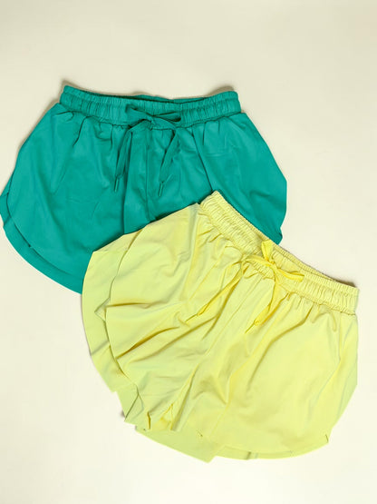 Active Crossover Lined Shorts