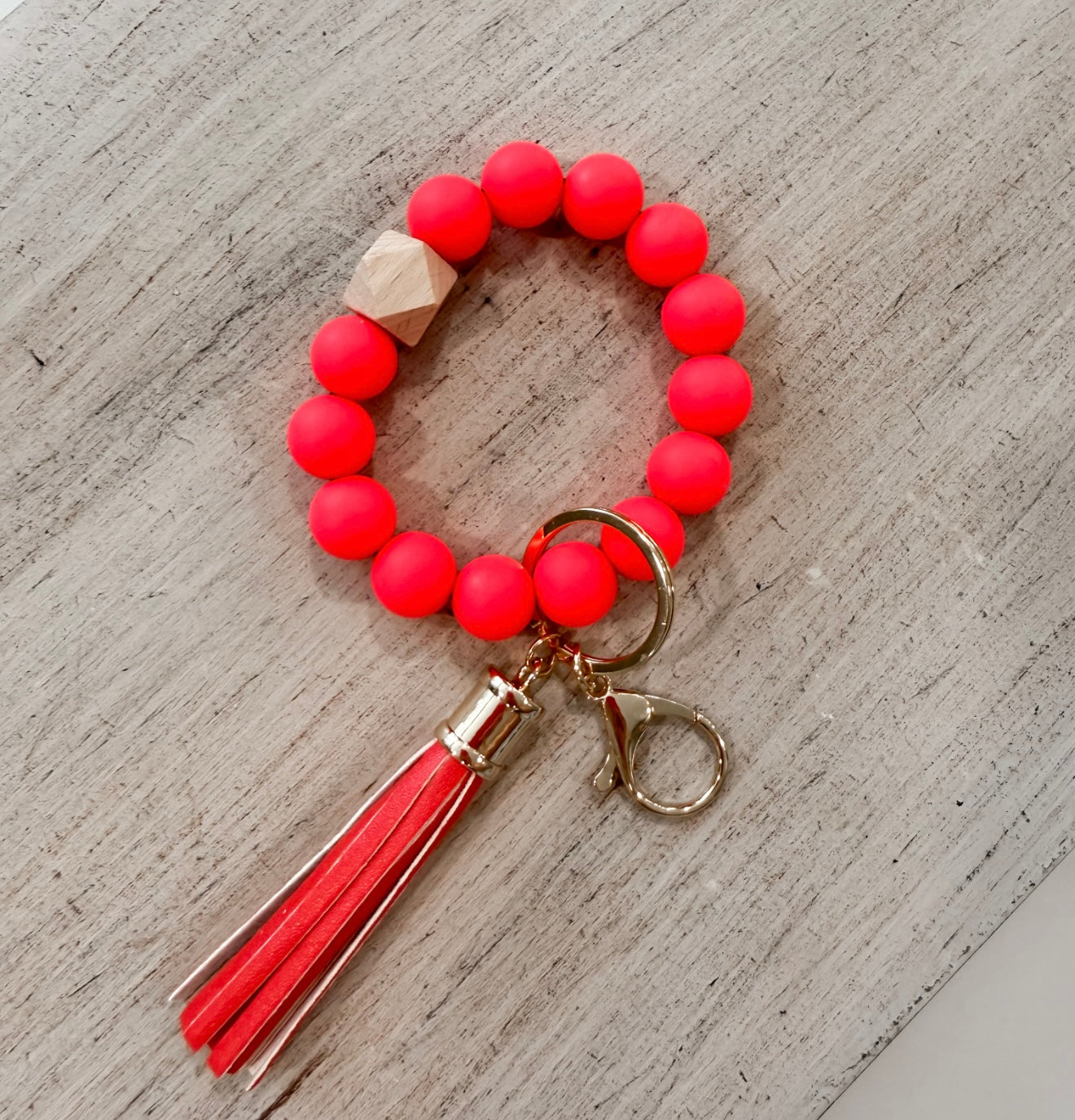 Bubbly Charm Keychain Wristlet