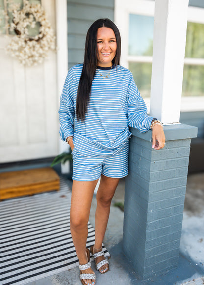 Wave Stripe Oversized Set