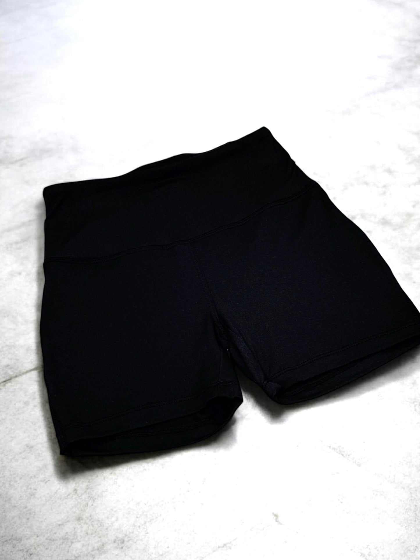Soft Flex Wide‑Band Biker Shorts