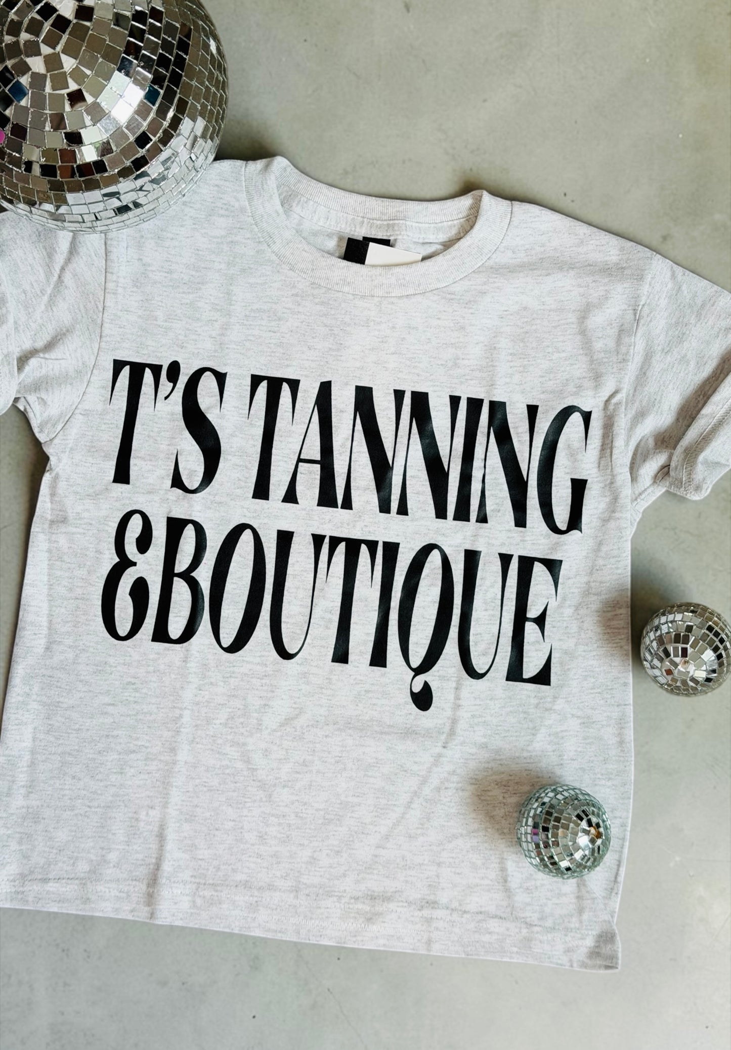 YOUTH Ash Grey TTB Graphic Tshirt