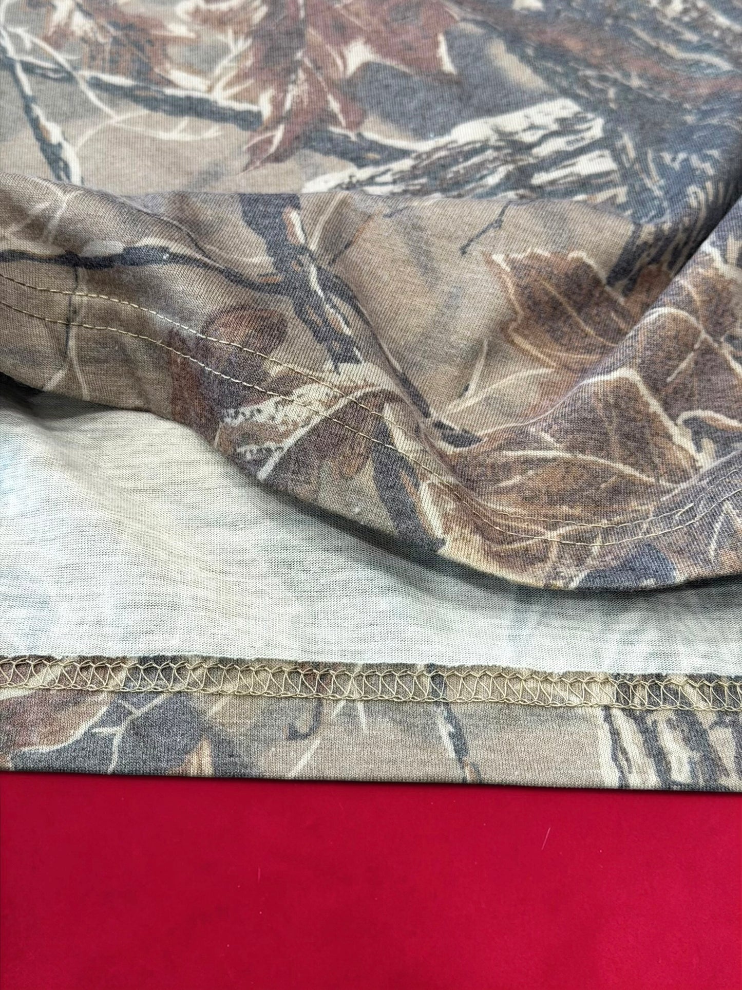 Red On Camo T's Tanning Graphic T-Shirt