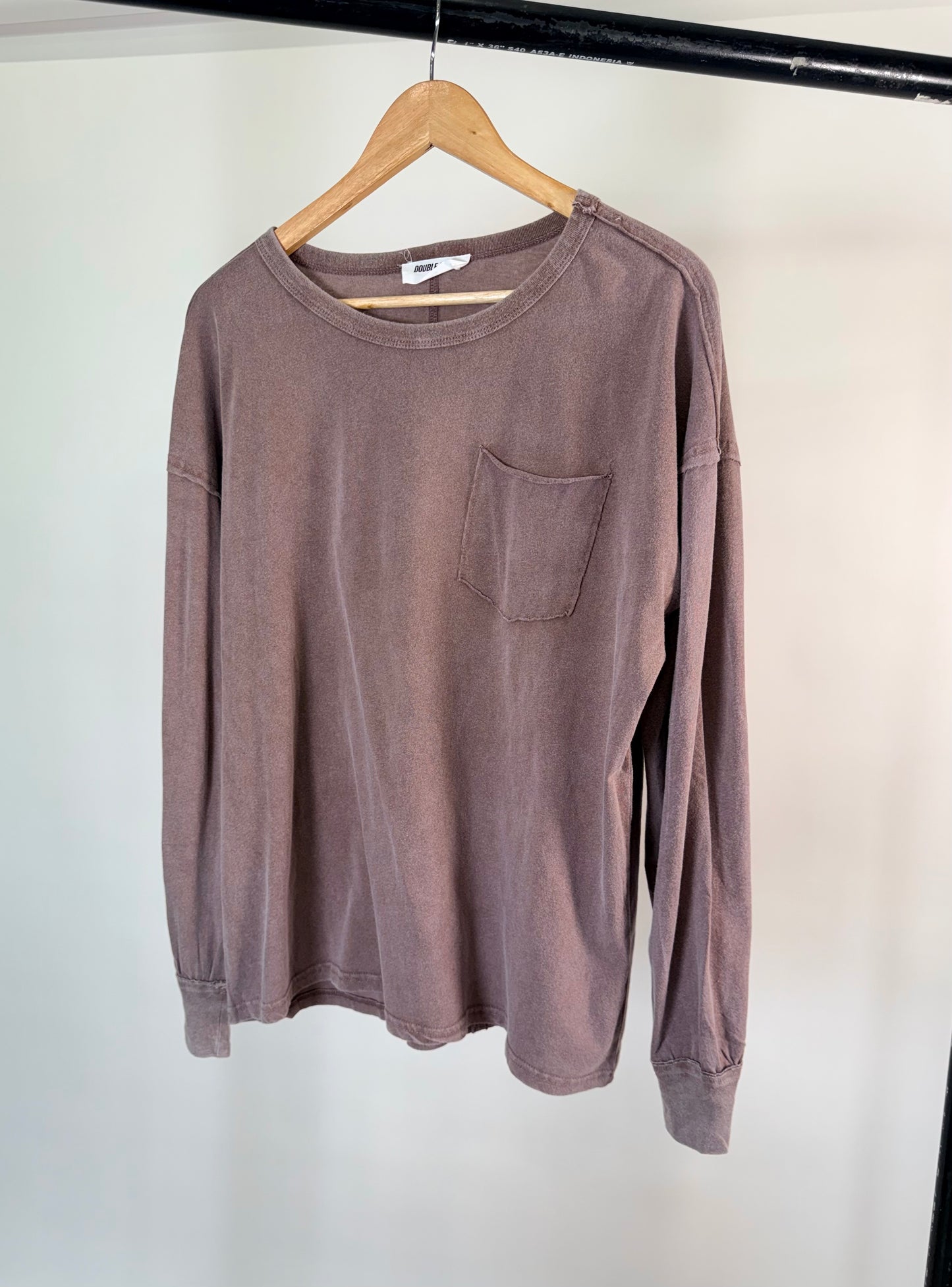Everyday Essentials Long Sleeve Pocket Tee