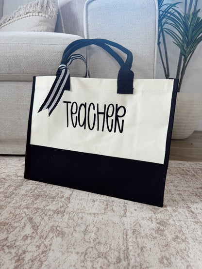 TEACHER Tote Bag