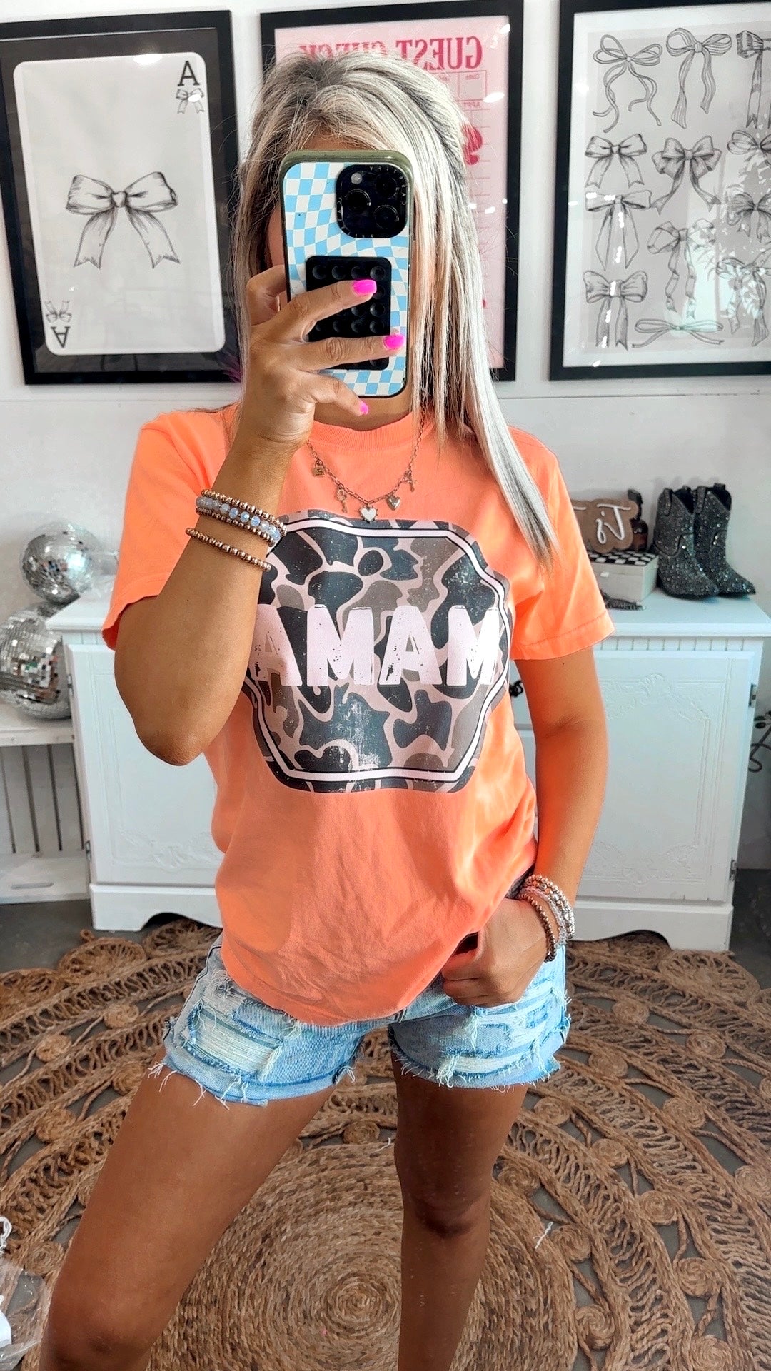 Catch That Call MAMA Graphic Top