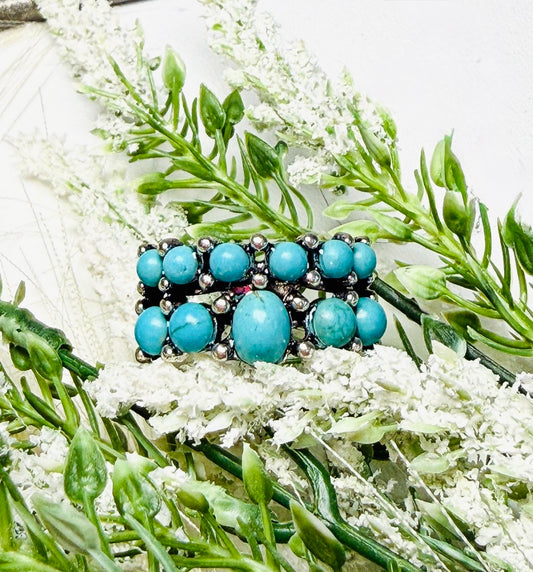 Saddle Up Small Turquoise Ring